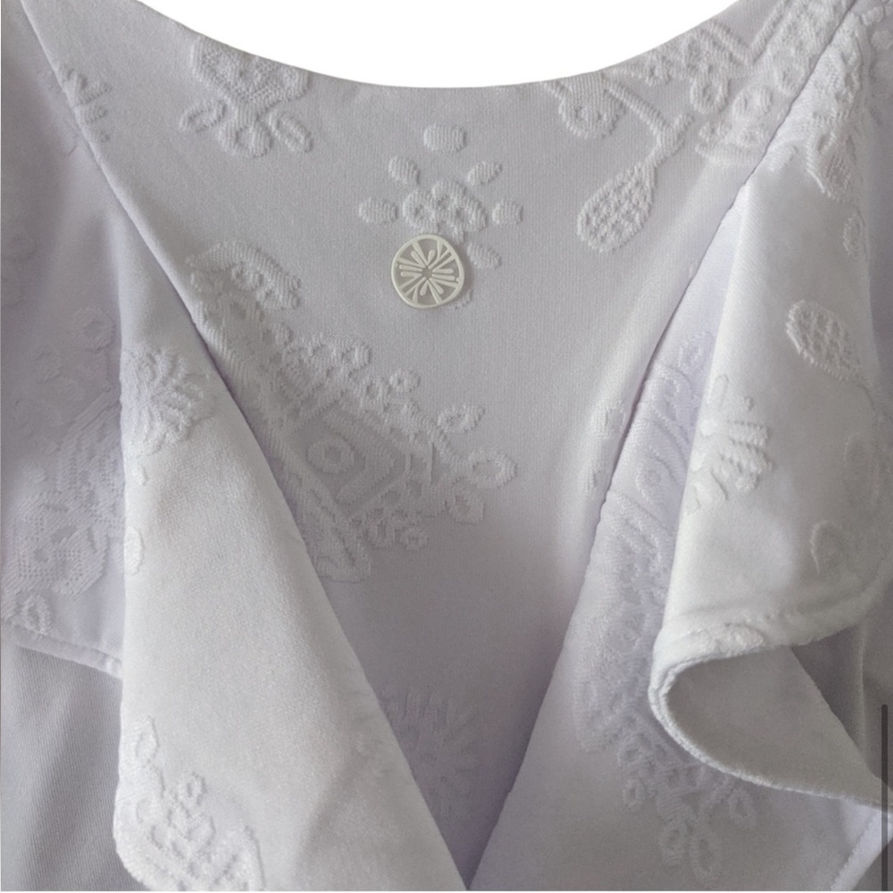Size XS NWT UPF 50 rally tennis dress dress white with shorts (not built in) - Picture 6 of 8